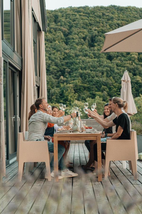 Premium Design Ferienhaeuser Mosel Chalets Pommern Εξωτερικό φωτογραφία