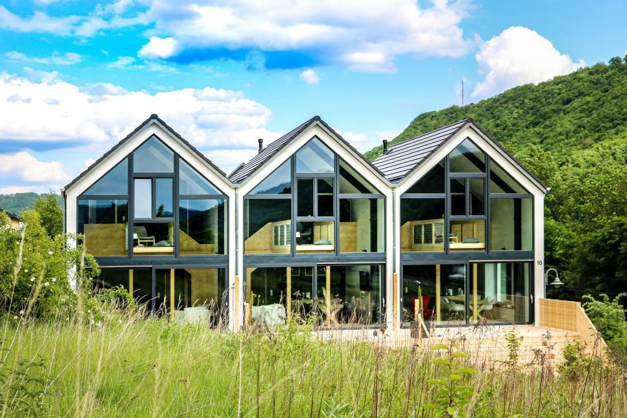 Premium Design Ferienhaeuser Mosel Chalets Pommern Εξωτερικό φωτογραφία