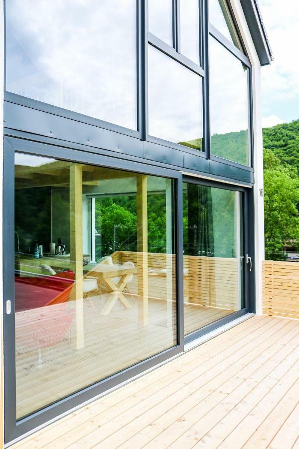 Premium Design Ferienhaeuser Mosel Chalets Pommern Εξωτερικό φωτογραφία