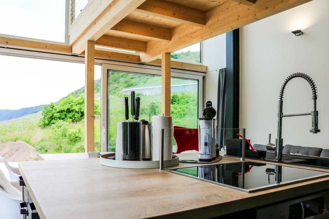 Premium Design Ferienhaeuser Mosel Chalets Pommern Εξωτερικό φωτογραφία